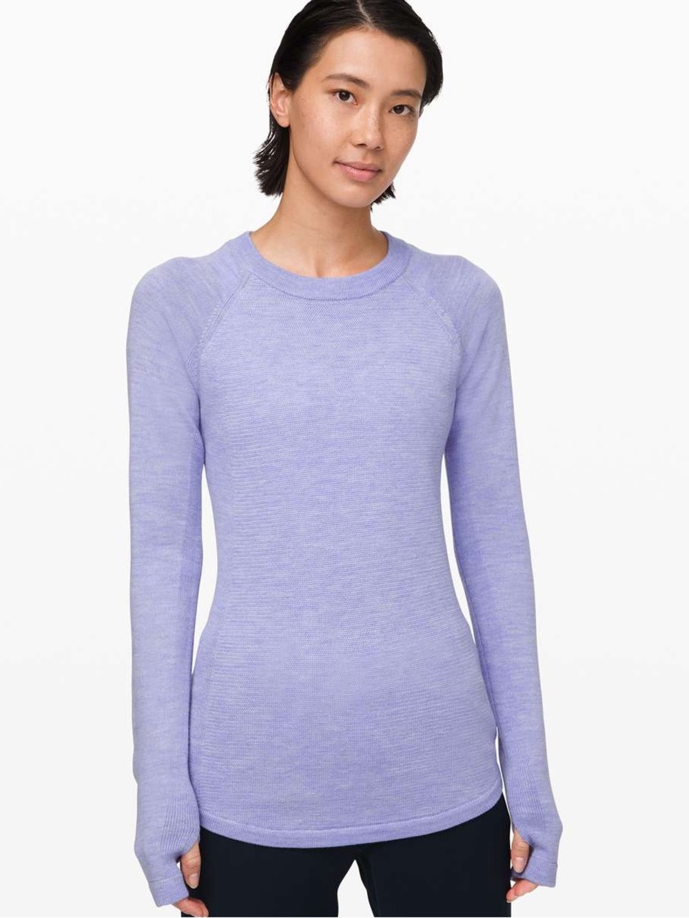 Lululemon Knit Pullover Periwinkle 10 M L